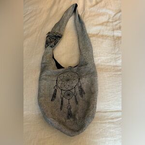 Gray Dreamcatcher Women's Bag
Crossbody hobo bag